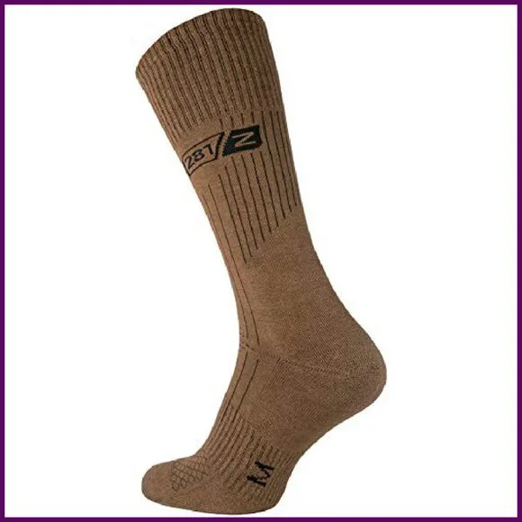 Military Tactical Hiking Boot Socks - Combed Cotton Cushioned Fit